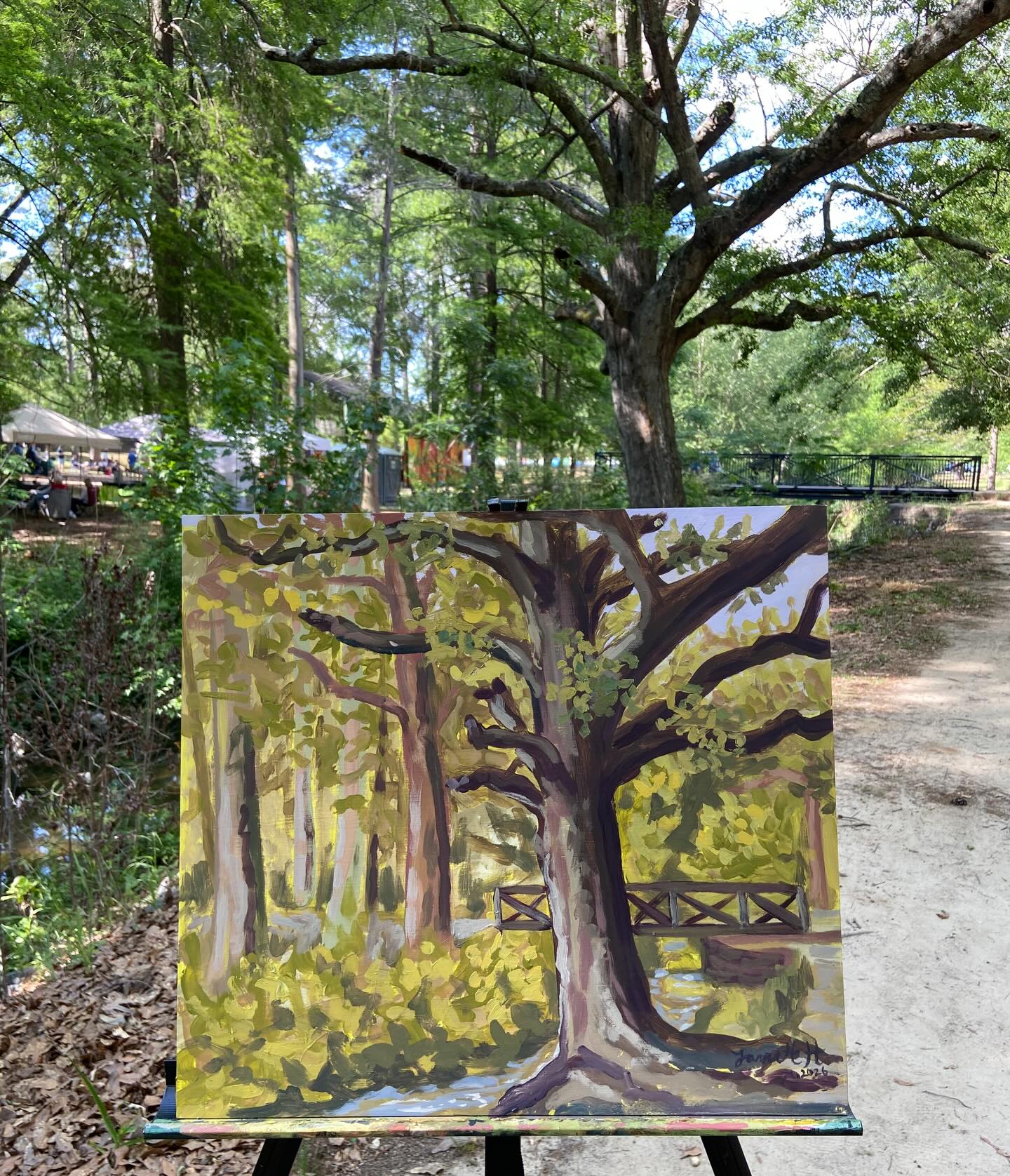 Here is my plein air painting from Arts in the Park a few weeks back! Better late than never I guess! 

#pleinairpainter #pleinairartist #artsinthepark #colga

@artsintheparkcolga @thecolumbusite